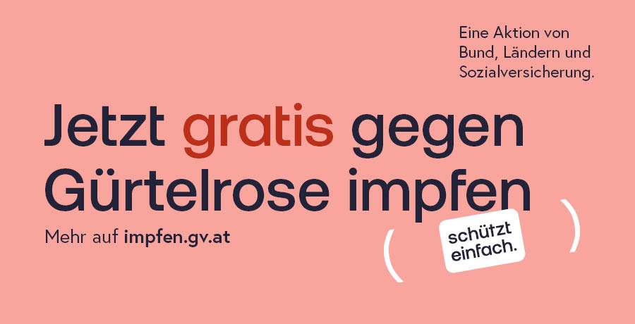 Sujet der Gürtelrose-Kampagne 2025