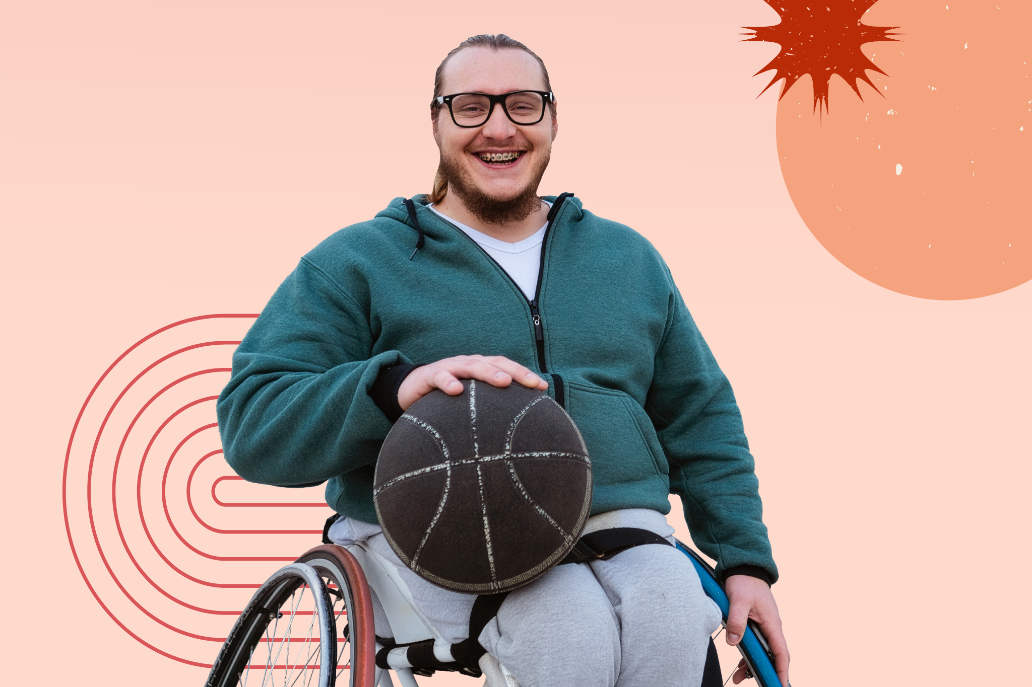 Rollstuhl Basketball