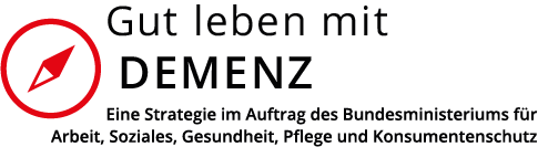 Logo Gut leben mit Demenz